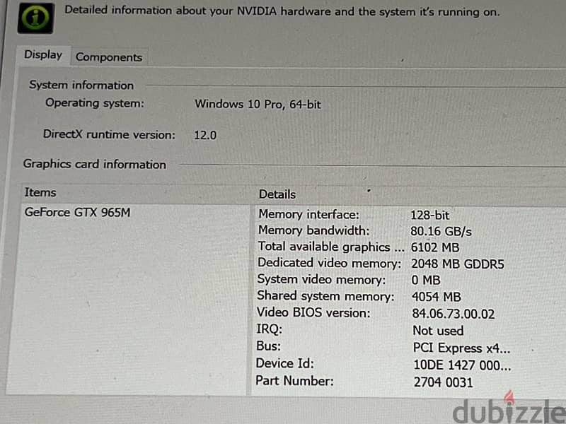 Surface book 1 - 8gb RAM - 2gb graphics card 10