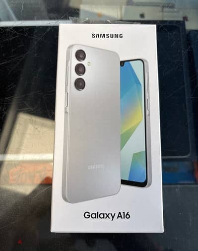 Samsung A16 8g ram 256gb + 25w original charger ضمان محلى صنع فى مصر