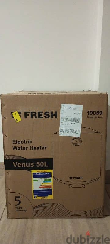 Brand New 50 Liter Heater