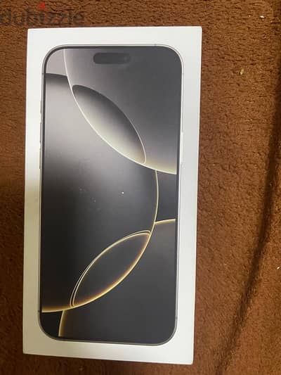 Brand new iphone 16 pro max 265g - Natural Titanium,