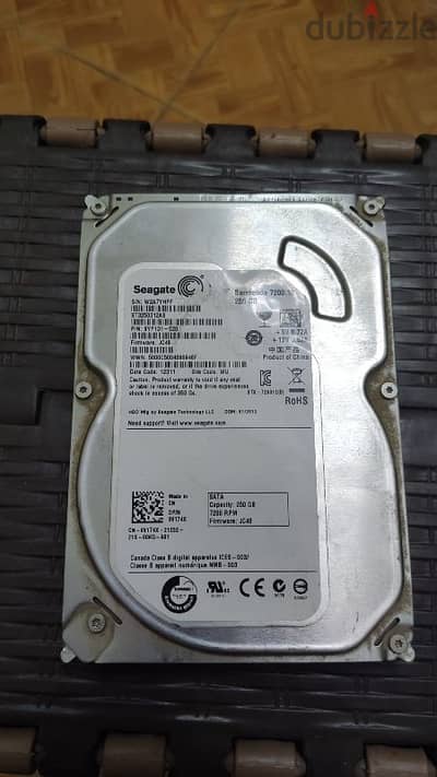 hard seagate 250 gb