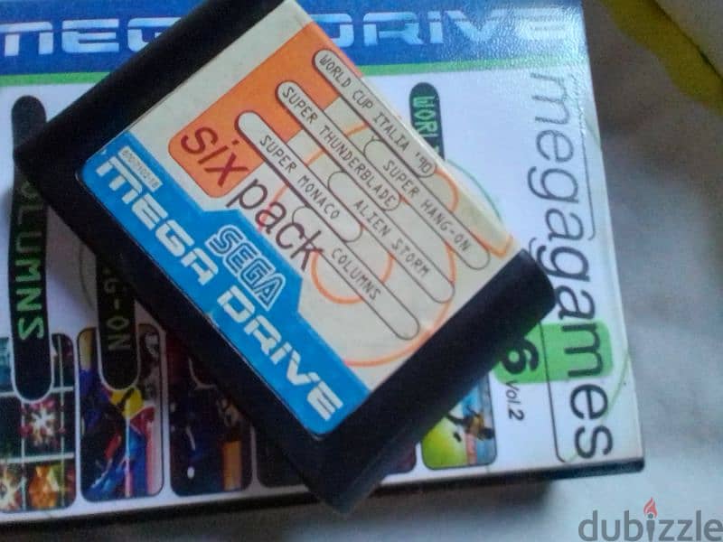 Mega Games 6 (Original Sega Megadrive Cartridge) Made in Japan 0