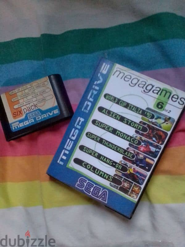 Mega Games 6 (Original Sega Megadrive Cartridge) Made in Japan 1