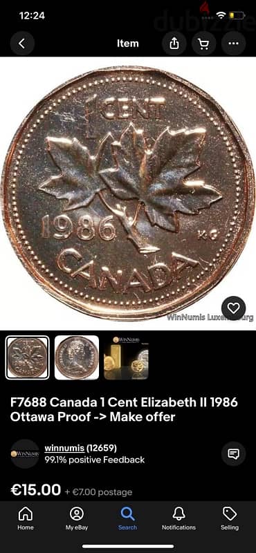 1 cent canda 1986 2