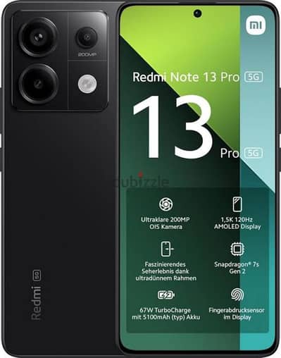 تليفون redmi note 13 pro  ريدمي نوت ١٣