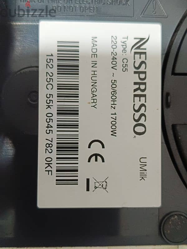 Nespresso UMilk C55 6