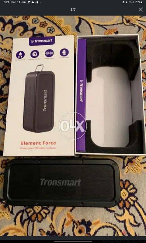 سماعه tronsmart تم استعمالها كتجربه. سماعه غنيه عن التعريف 2