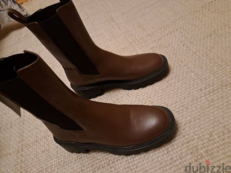 mango brown boot 3