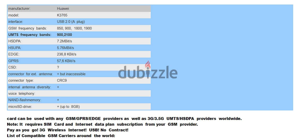 فلاشة فودافون vodafone mobile broadband k3765 8