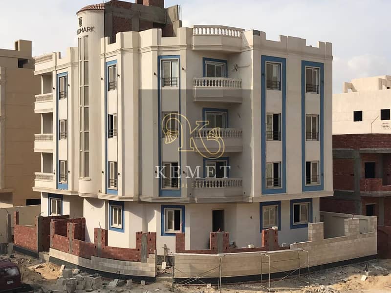 ready to move apartment in new nargs corner building with installments 0