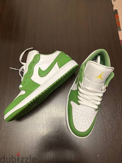 new nike jordan 1 low green size 44