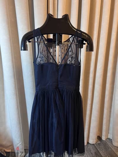 Navy blue dress