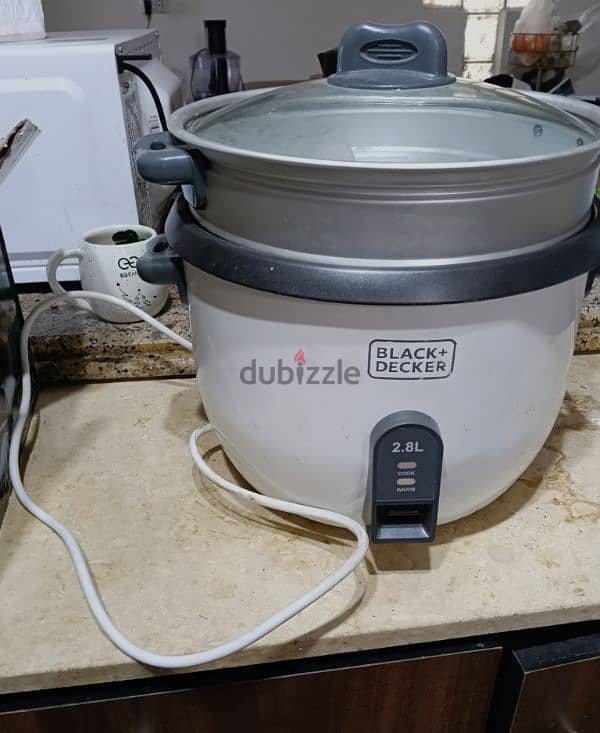 Rice cooker from black and decker 0