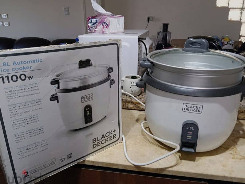 Rice cooker from black and decker 1