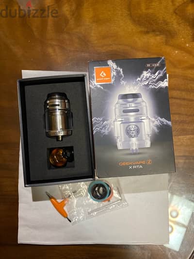 Tank geek vape zeus x Dl 4.5 ml