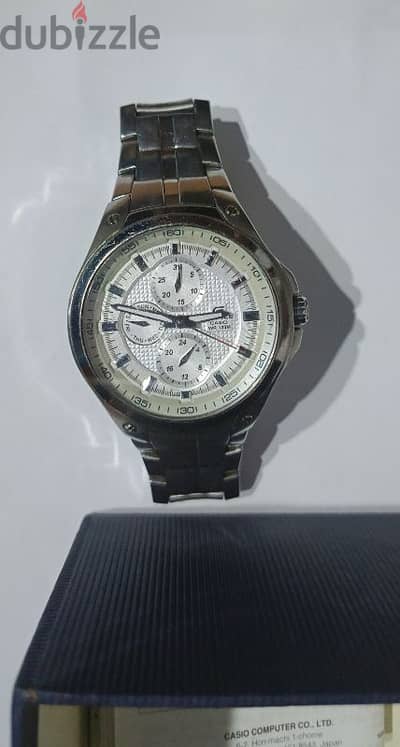 ساعة كاسيو ياباني اصليةCasio Edifice Analog Men's Watch- EF-326D-7AVDF