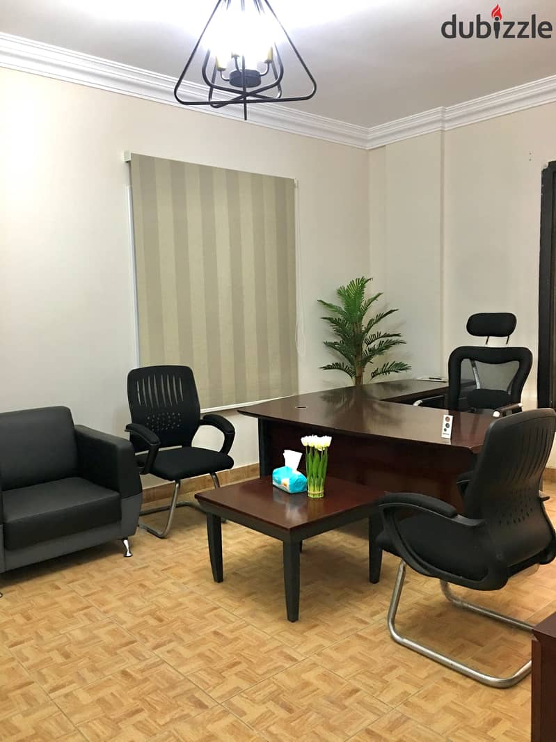 Apartment for administrative rent The fifth settlement is close to Shuwaifat Street and South Ninety Street 0