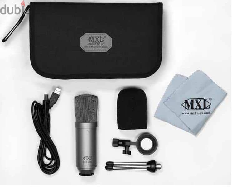 مايك كوندينسر بكارت صوت داخلي MXL 006 USB condenser microphone 1