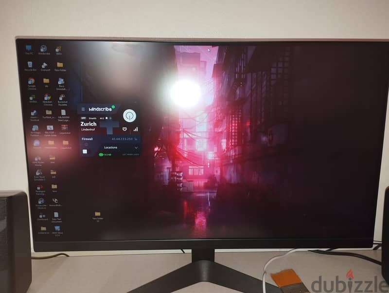 gaming PC + LG 24 Inch va Monitor 165hz UltraGear 24GQ50F-B 0