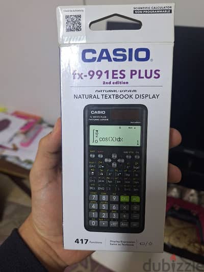 اله حاسبه casio fx 991 es plus second edition