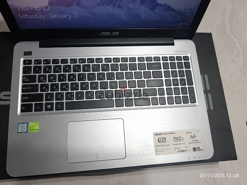 Asus laptop K556U core i5  لابتوب اسوس 6