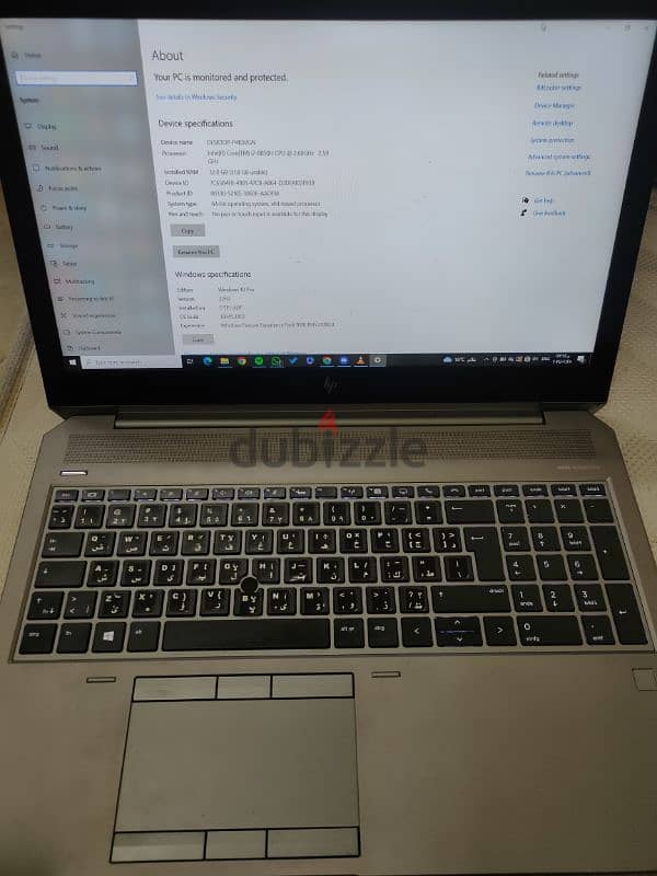 Hp zbook g5 0