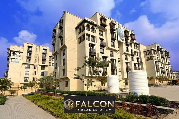 Apartment for immediate delivery for sale in Al-Fustat Compound, overlooking Salah Salem main road and minutes from the Museum of Civilizations 0