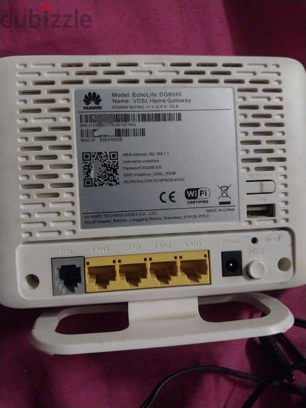 راوتر فودافون VDSL DG-8045 1