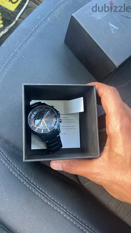 A/X armani exchange Men’s AX2164 dial stainless steel band watch 2