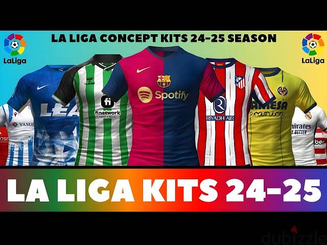 La Liga espagnol jersey 0