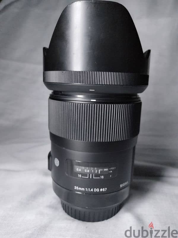 lens 35 sigma art for Canon 2