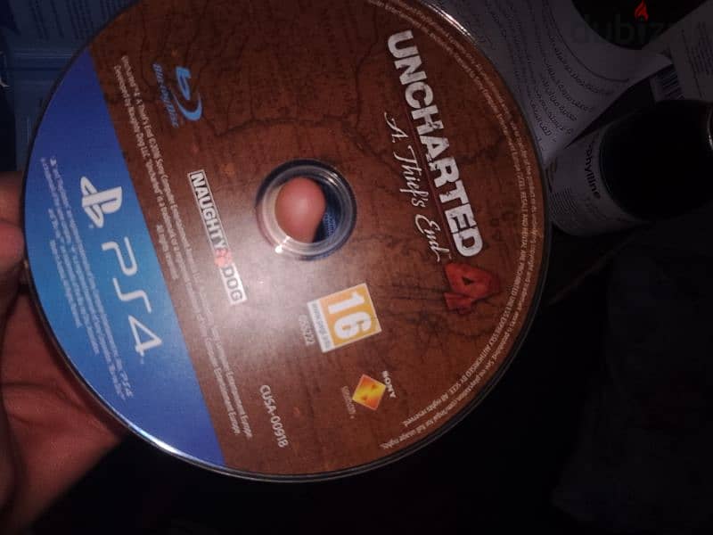 سي دي لعبة uncharted 4 1