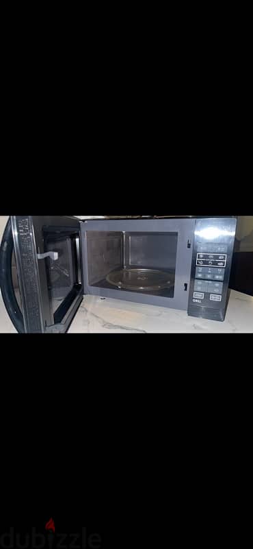 black sharp microwave like a new one 1