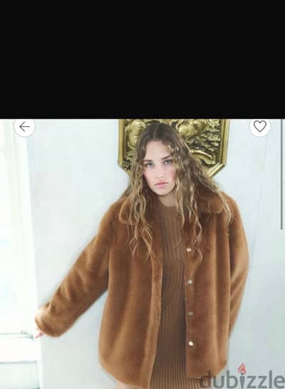 H&M fur jacket