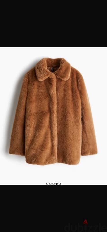 H&M fur jacket 1