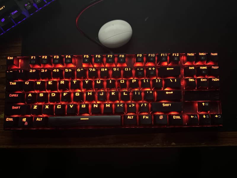 Redragon K552 Blue Switches RED LED Backlight 0