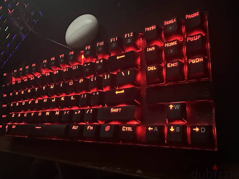 Redragon K552 Blue Switches RED LED Backlight 3