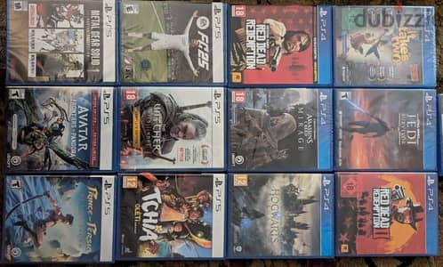 ps4 ps5 playstation 4 5 games new and sealed