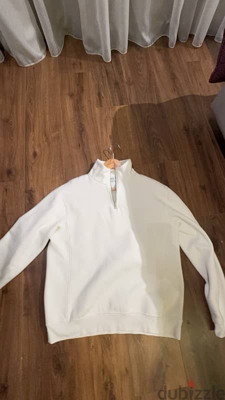 Zara quarter zip 0