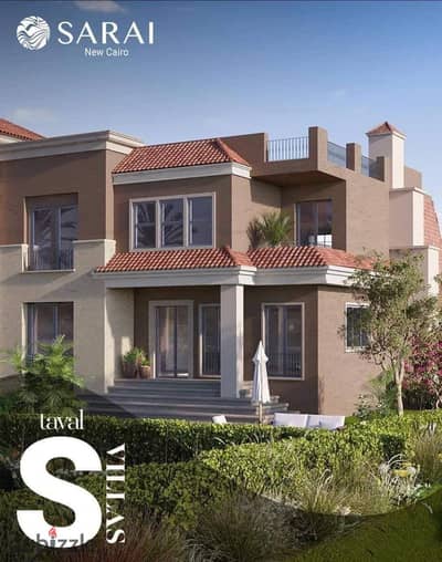 S-Villa for sale with a discount of up to 42% and the longest installment period in Sarai Compound