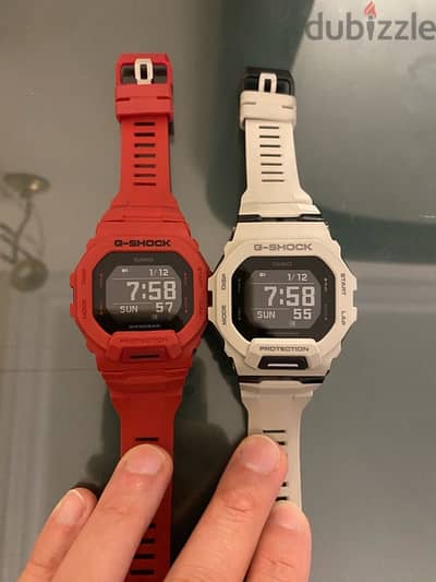 2 CASIO G shock gb 200 - used like new.