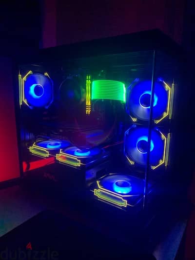 pc case 6 fan Argb