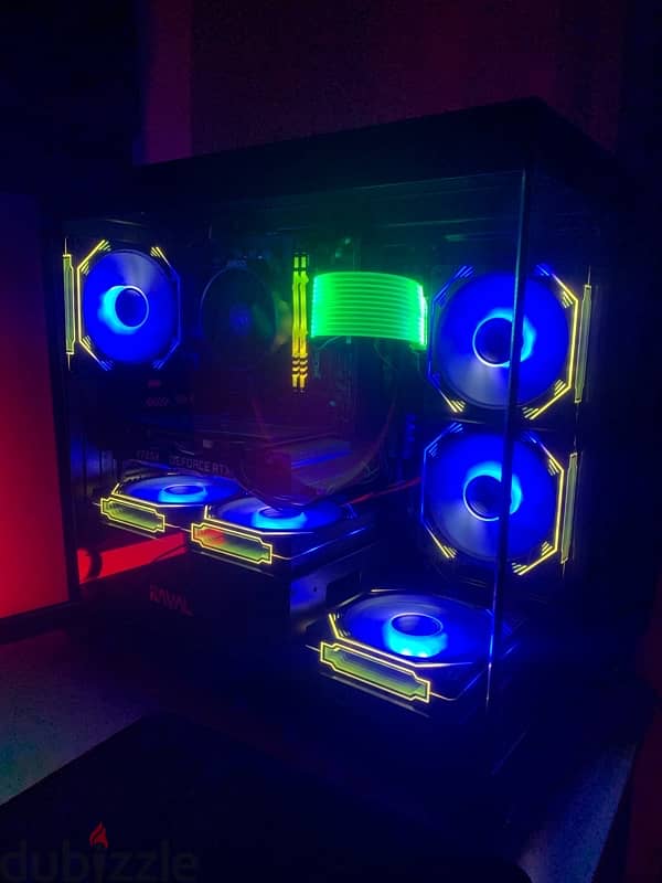 pc case 6 fan Argb 0