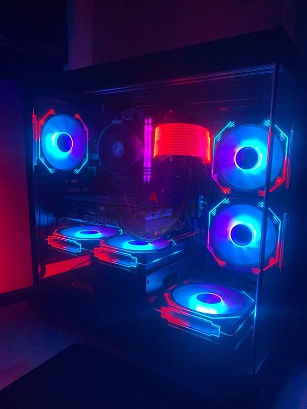 pc case 6 fan Argb 2