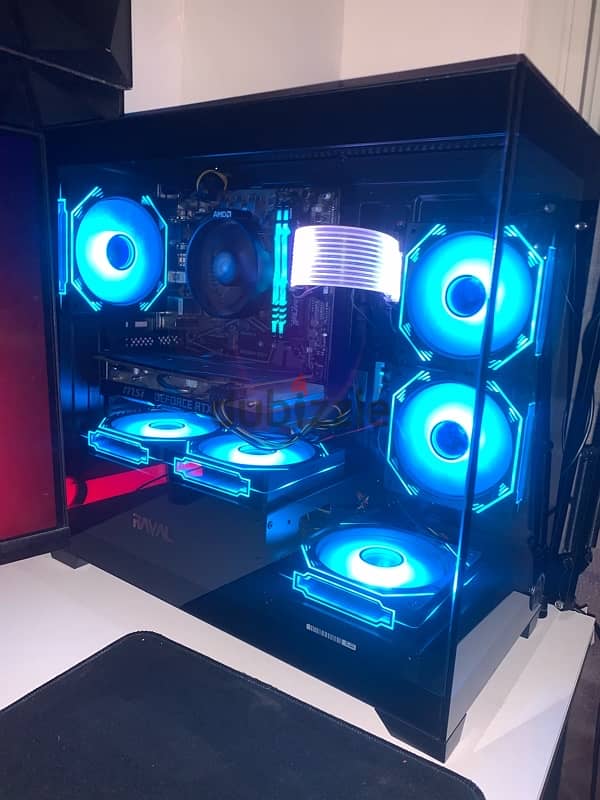 pc case 6 fan Argb 3