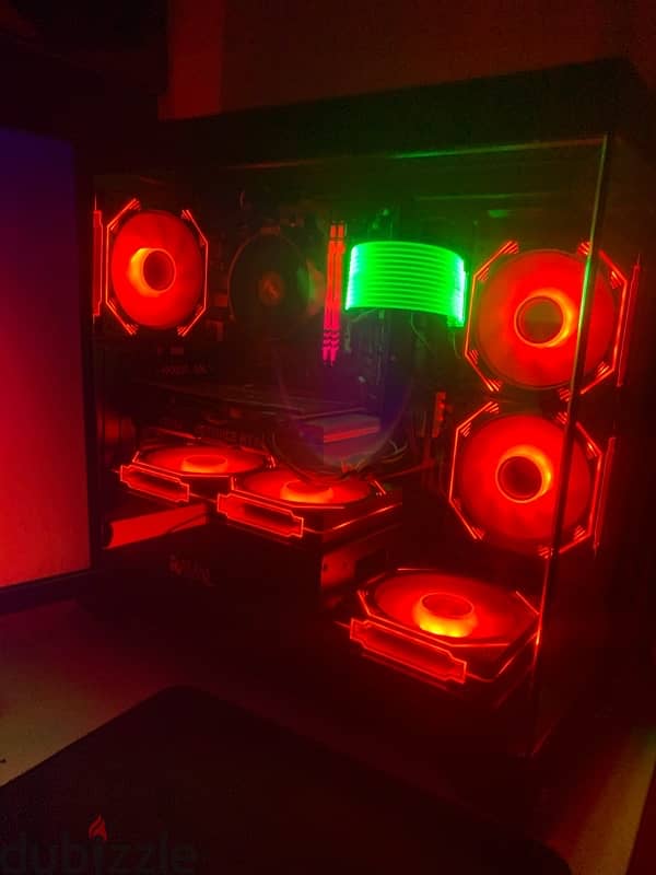 pc case 6 fan Argb 5