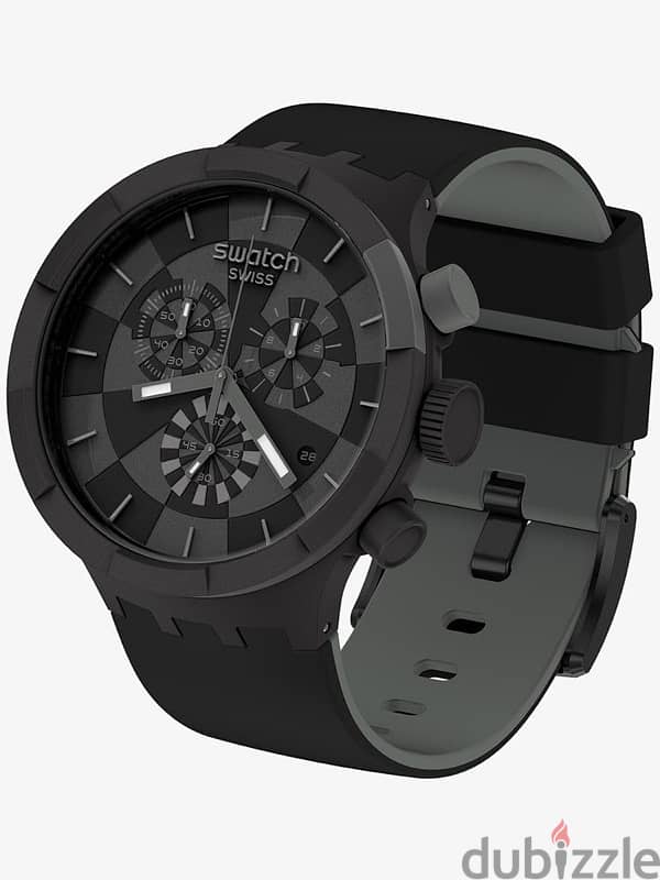 Swatch - Checkpoint Black  SB02B400 2