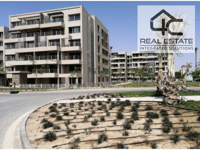 Apartment for sale 198 m ready to move in Palm Hills Capital Gardens Total not available in the market in the strongest location 0