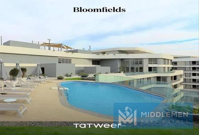 duplex 230m installment till 2031 prime location in bloomfields mostakbal city 0