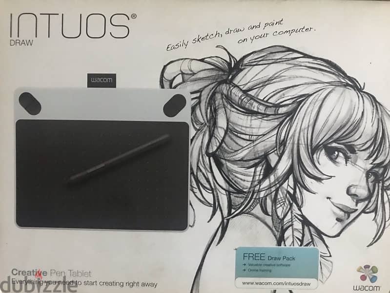 Wacom Intuos Drawing Tablet 0